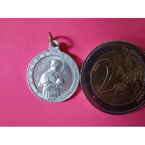 Ancienne Médaille Religieuse Saint Jean Bosco