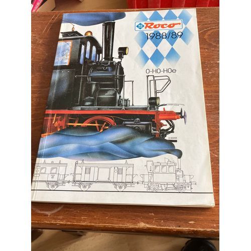 Roco 1988/89 O Ho Hoe Catalogue Train Miniature 