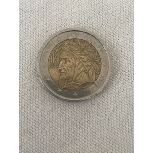 Pièce De 2€ Trés Rare Italie 2002