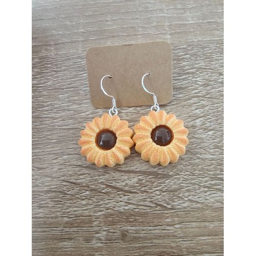 Boucle D'Oreilles Biscuit