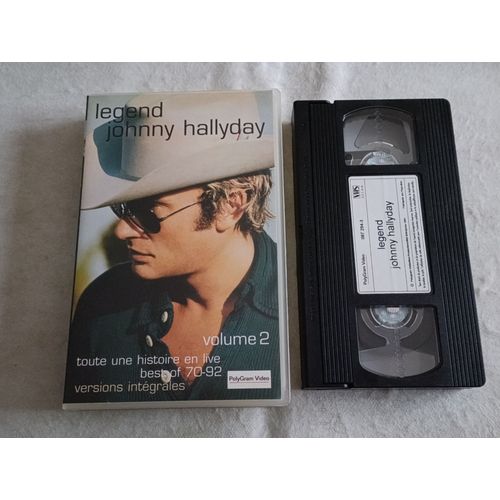Johnny Hallyday - Toute Une Histoire En Live - Volume 2 - Vhs