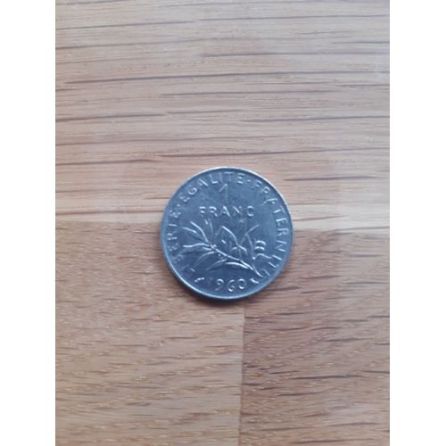 Pièce 1 Franc De 1960.