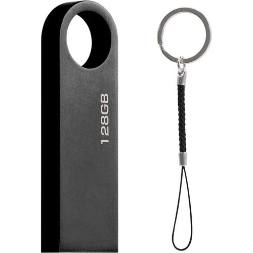 SHILIU-Clé USB 128 Go, Portable Clef USB 128 GB avec Crochet Pen Drive USB Flash Drive 128GB pour Ordinateur Portable/PC/Voiture et[