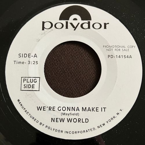 New World / Crystal Clear : We'Re Gonna Make It / Stay With Me
