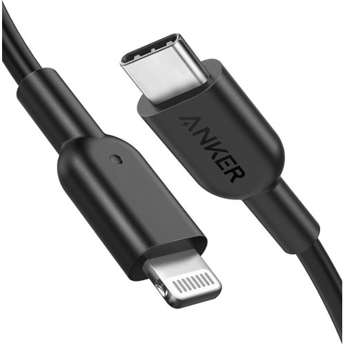 SHILIU-Câble USB-C vers Lightning 90 cm avec certification MFi - Câble PowerLine II compatible Power Delivery pour iPhone X/XS/XR/X[