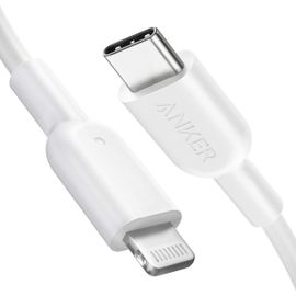 SHILIU-Câble USB-C vers Lightning 90 cm avec certification MFi - Câble PowerLine II compatible Power Delivery pour iPhone X/XS/XR/X[