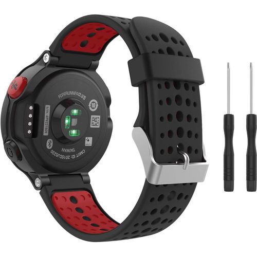 Shiliu-Bracelet Pour Garmin Forerunner 235/235 Lite/220/230/620/630/735 Smartwatch, Watch Band Flexible En Silicone Avec Des Outils[