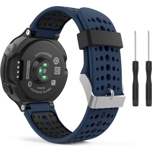 Shiliu-Bracelet Pour Garmin Forerunner 235/235 Lite/220/230/620/630/735 Smartwatch, Watch Band Flexible En Silicone Avec Des Outils[