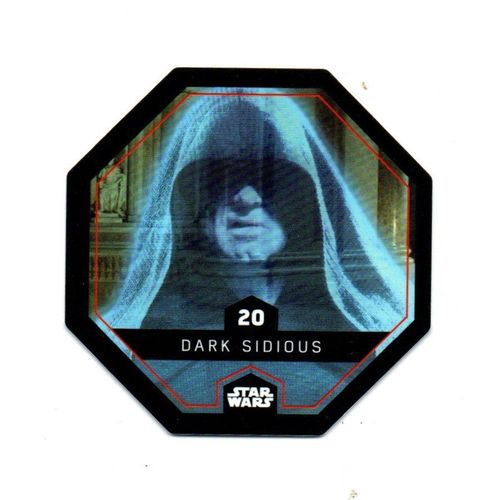 Jeton Cartonné Leclerc - Star Wars: Dark Sidious