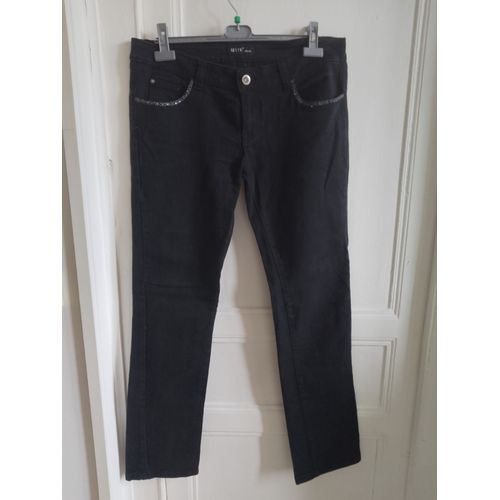 Jeans Femme Noir