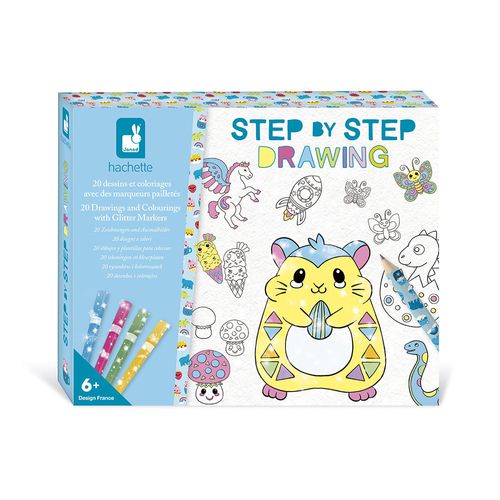 Coffret Step By Step Coloriage Pour Enfant - Janod