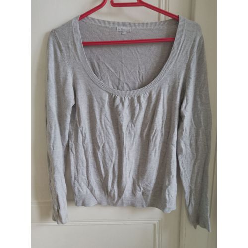 Pull Gris Léger Femme