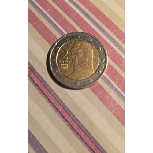Vente Monnaie De 2 Euro 2002 Autruche Faute De Frappe