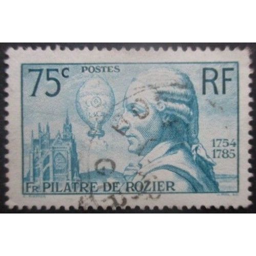 France N°313 François Pilatre De Rozier Oblitéré