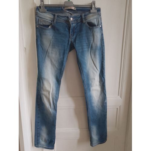 Jeans Bleu Clair Femme Azerty