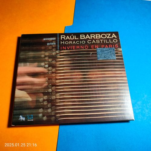 Raúl Barboza Horacio Castillo Invierno En Paris Cd  Argentinean Accordionist