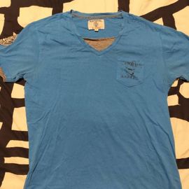 Tee-Shirt Kaporal Bleu Roi Homme Taille L/Xl Bon État