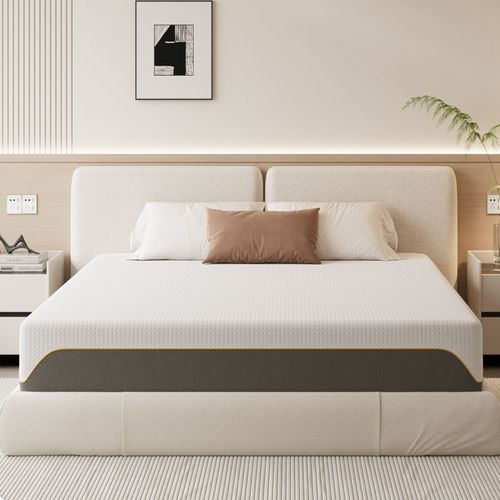 Matelas 160x200cm, Épaisseur 20cm, Matelas à Mémoire de Forme, 9 Zones de Confort, Antibactérien et Hypoallergénique Soulage Le Dos, Housse en Tissu Amovible