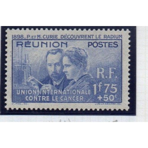 Ile De La Réunion Timbre Unio Internationale Contre Le Cancer 1938