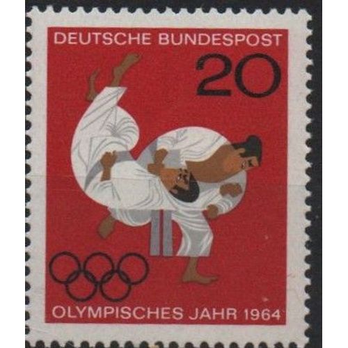 Allemagne Timbre Jeux Olympiques De Tokyo 1964