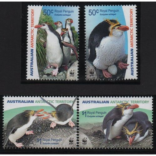 Territoires Antarctiques Australiens  Timbres Animaux 2007
