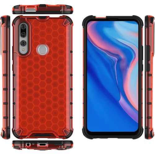 Compatible Avec Huawei Y9 Prime 2019 Coque,Compatible Avec Huawei Y9 Prime 2019 Étui 2 En 1 Pour Téléphone Étui Cover Red
