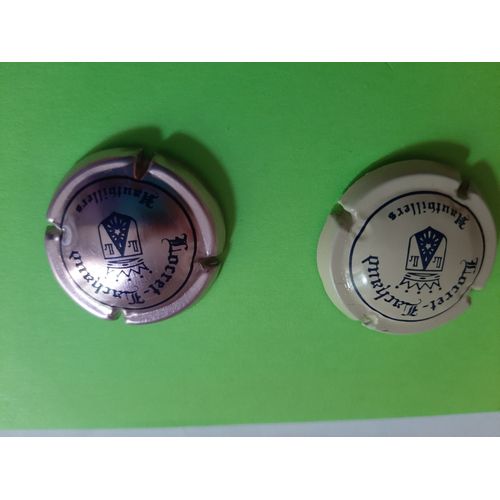 Magnifique Lot De 2 Capsules Du Champagne Locret Lachaud Differentes !