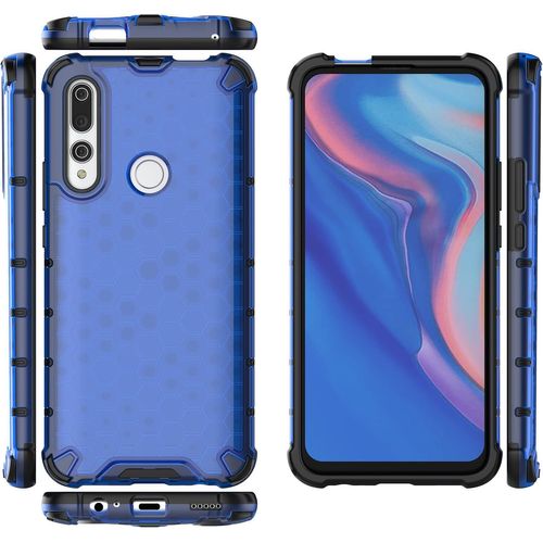 Compatible Avec Huawei Y9 Prime 2019 Coque,Compatible Avec Huawei Y9 Prime 2019 Étui 2 En 1 Pour Téléphone Étui Cover Blue