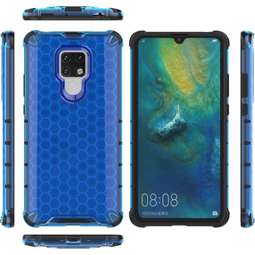 Compatible Avec Huawei Mate 20 X Coque,Compatible Avec Huawei Mate 20 X Étui 2 En 1 Pour Téléphone Étui Cover Blue