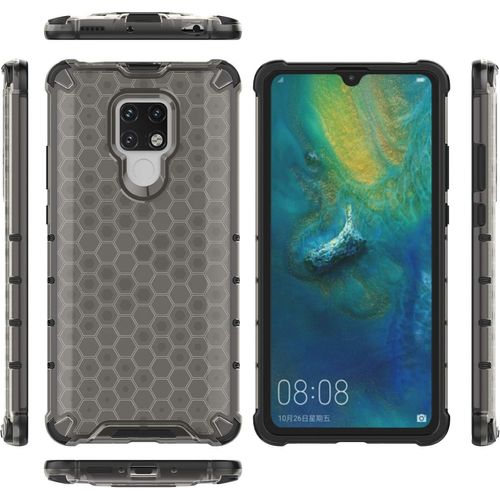 Compatible Avec Huawei Mate 20 X Coque,Compatible Avec Huawei Mate 20 X Étui 2 En 1 Pour Téléphone Étui Cover Black