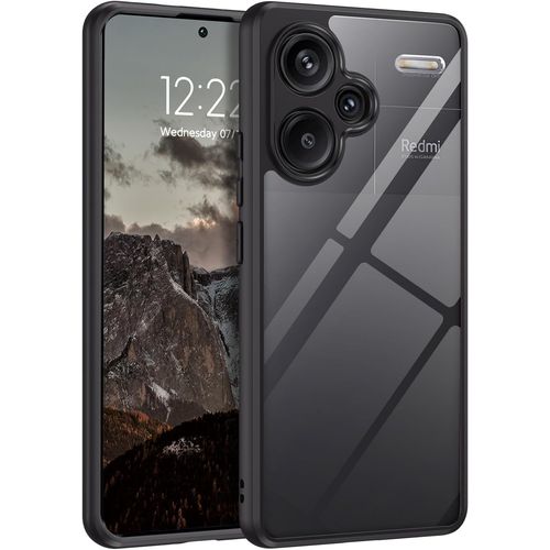 Coque Xiaomi Redmi Note 13 Pro Plus 5g 6.67'' Note 13 Pro+ 5g , Etui Arrière Protection Caméra, Recharge Sans Fil Possible, Housse Fine Antichoc Dos Anti Rayures Cadre Renforcés, Transparent