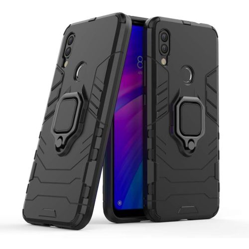 Xiaomi Mi Note 11 Lite Coque, Avec Support De Téléphone Portable, Structure Double Couche Anti-Poussière Et Antichoc, Etui Housse Pour Xiaomi Mi Note 11 Lite-Noir
