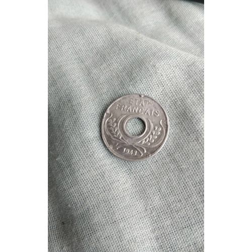 Piece 5 Centimes Indochine 1943