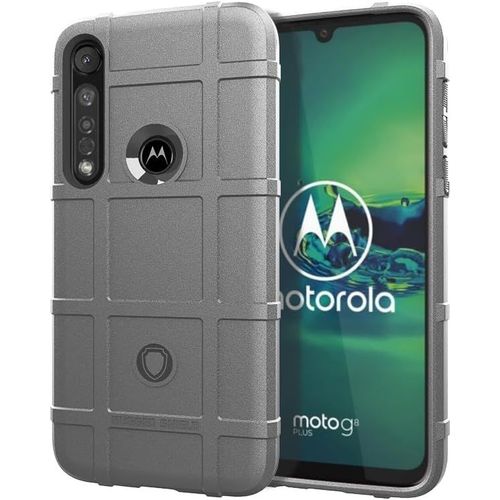 Pour Motorola Moto G8 Plus 4g Coque,Housse De Protection Anti-Chocs,Pour Motorola One Vision Plus 4g Housse De Téléphone Tpu Soft Shell Gray