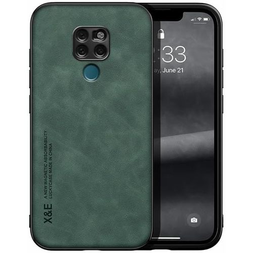Pour Huawei Mate 20 X 5g Coque,Magnétique Intégré, Pour Huawei Mate 20 X 4g Protection De L'appareil Photo Housse De Téléphone Antichoc Green