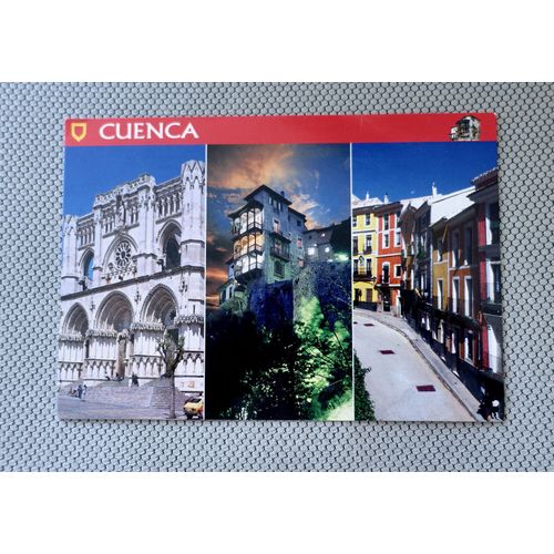 Carte Postale Ancienne Cpa Cuenca, Espagne. Multivues.