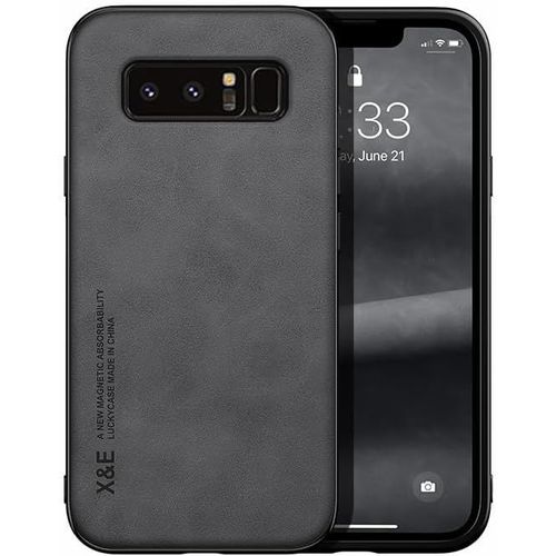 Pour Samsung Galaxy S8 Plus 2017 Coque,Magnétique Intégré, Pour Samsung Galaxy S8 Plus 2017 Protection De L'appareil Photo Housse De Téléphone Antichoc Black