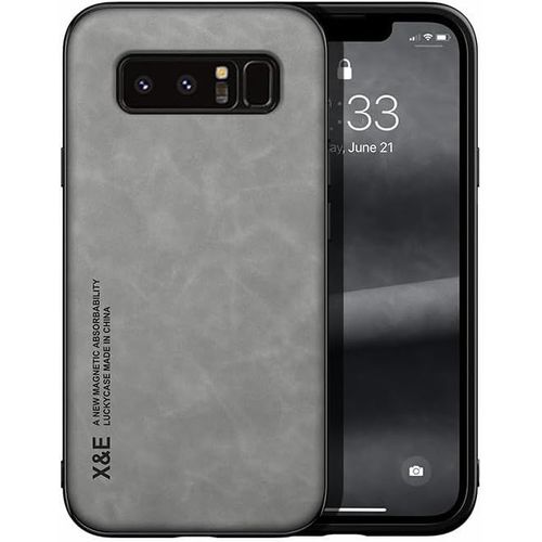Pour Samsung Galaxy S8 Plus 2017 Coque,Magnétique Intégré, Pour Samsung Galaxy S8 Plus 2017 Protection De L'appareil Photo Housse De Téléphone Antichoc Gray