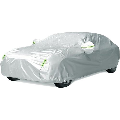 Bâche Voiture Extérieur Étanche Doublure En Coton Housse De Véhicule Bache Automobile Anti-Rayures Protection Uv Durable Universelle Pour Ber ; Taille Xl: 510cm[Car4214740]
