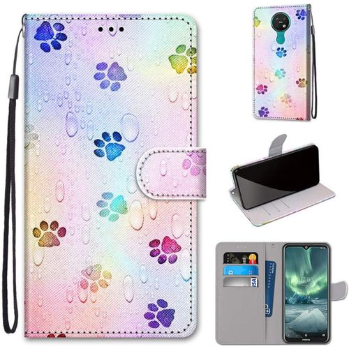 Nokia 6.2 Coque Nokia 7.2 Coquemodèle 18 Portefeuille Etui En Cuir Pu Housse Folio Coque Fermeture Magnétique Avec Portecartes De Crédit Et Stand Pour Nokia 6.2 Nokia 7.2 6.3"" 2019