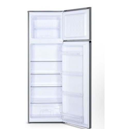 Réfrigérateur double porte SCHNEIDER (180 cm x 60 cm x 65 cm) - Argenté