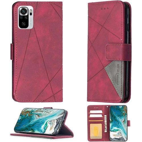 Coque Pour Xiaomi Redmi Note 10s Coque Pour Xiaomi Redmi Note 10s Coque Étui Housse Case Support Bf701 Red