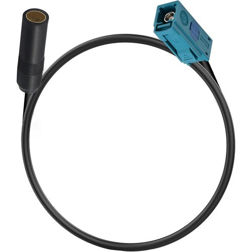 MONDODIGITALE-Fakra Z Câble Femelle Vers Prise Din Universel Pour Véhicule Stéréo Fm Am Radio Antenne Adaptateur Câble Pour Autoradio Audio Hd Radio Unité Principale Cd Lecteur Multimédia Récepteur 1