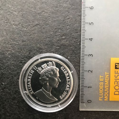 Pièce 14 Ecus Elizabeth Ll Gibraltar 1995