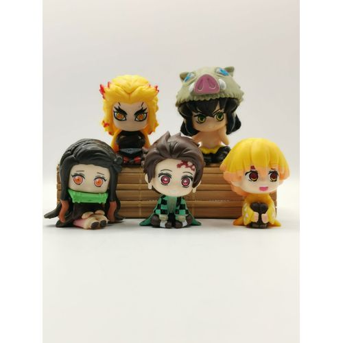 Figurine Demon Slayer Lot De 5