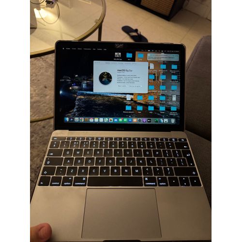 Apple MacBook Retina 2015 - 12" Intel Core M - 1.2 Ghz - Ram 8 Go - DD 256 Go - Gris