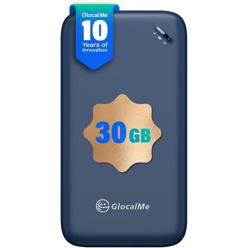 MONDODIGITALE-Upp 4G Routeur Wi-Fi Mobile, Disponible Dans Plus De 200 Pays, Aucune Carte Sim Requise, Mifi Avec 30Gb Eu Données, Point D'Accès International