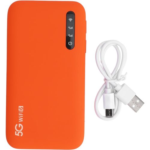 MONDODIGITALE-Hotspot Mobile Wifi 5G Pour Routeur De Voyage, Jusqu'À 16 Utilisateurs, Routeur Wifi Portable Haut Débit, Routeur 4G Lte, Périphérique Wifi Hotspot, Carte Sim Requise