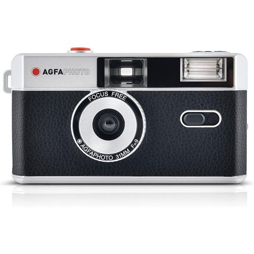 MONDODIGITALE-Agfa Photo 603000-Appareil Photo Analogique Réutilisable-Noir