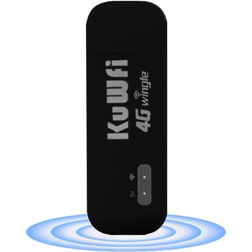 MONDODIGITALE-Routeur 4G Sim, 4G Lte Usb Mobile Routeur Portable Avec Fente Pour Carte Sim, Dongle Modem 4G Sim 150 Mbps Peut Prendre En Charge 10 Utilisateurs En Même Temps